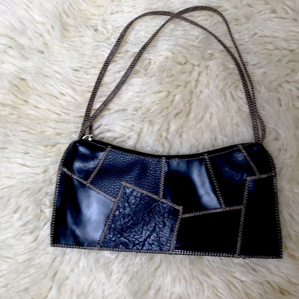 Steve Madden black leather handbag